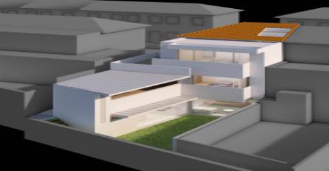 Moradia T5 com 3 frentes para reconstrução integral e ampliação até 350MT2