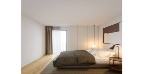 Apartamento t2 com varanda  inserido no condomínio residencial REGADO FLATS