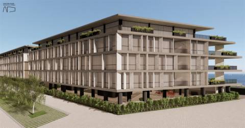 T5 com terraço para o rio Douro inserido no condomínio Leaving Sea