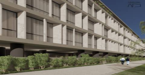 T5 com terraço para o rio Douro inserido no condomínio Leaving Sea