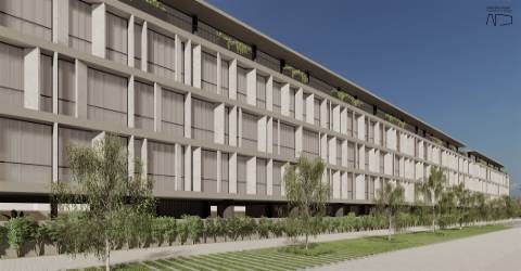 T4 com varanda para o rio Douro inserido no condomínio Leaving Sea