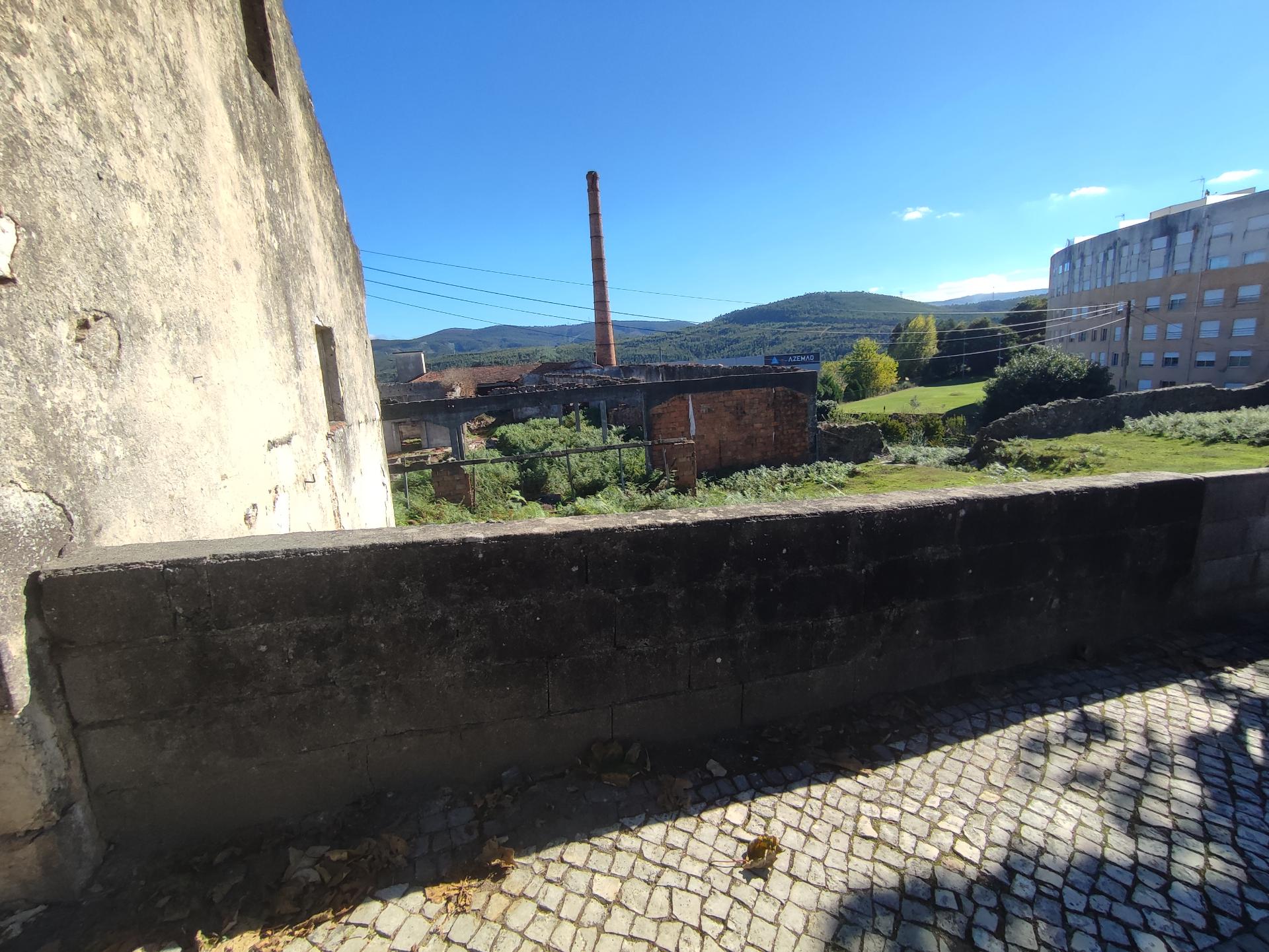 Terreno de 4.450 m2 com Fábrica e Moradia em Ruínas em Oliveira de Azeméis