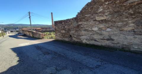 Terreno de 4.450 m2 com Fábrica e Moradia em Ruínas em Oliveira de Azeméis