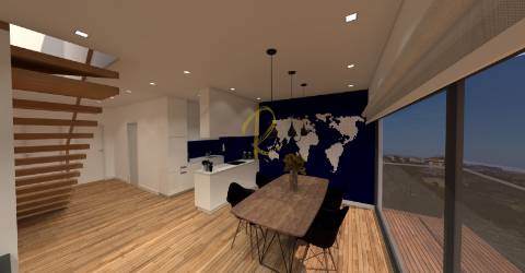 Apartamento T3 em construção para venda na Praia da Costa Nova