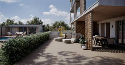 Apartamento T2 Vista jardim e Piscina Praia da Barra