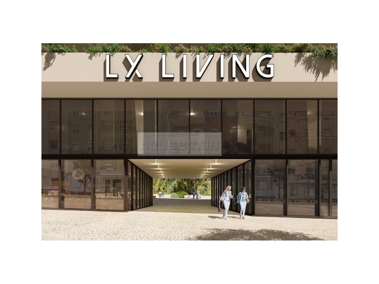 Apartamento T2 Condomínio LX Living piscina e garagem/770.000