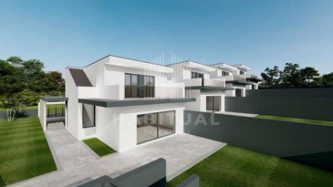 Terrenos com projecto aprovado 4 Moradias em Castelo do Neiva