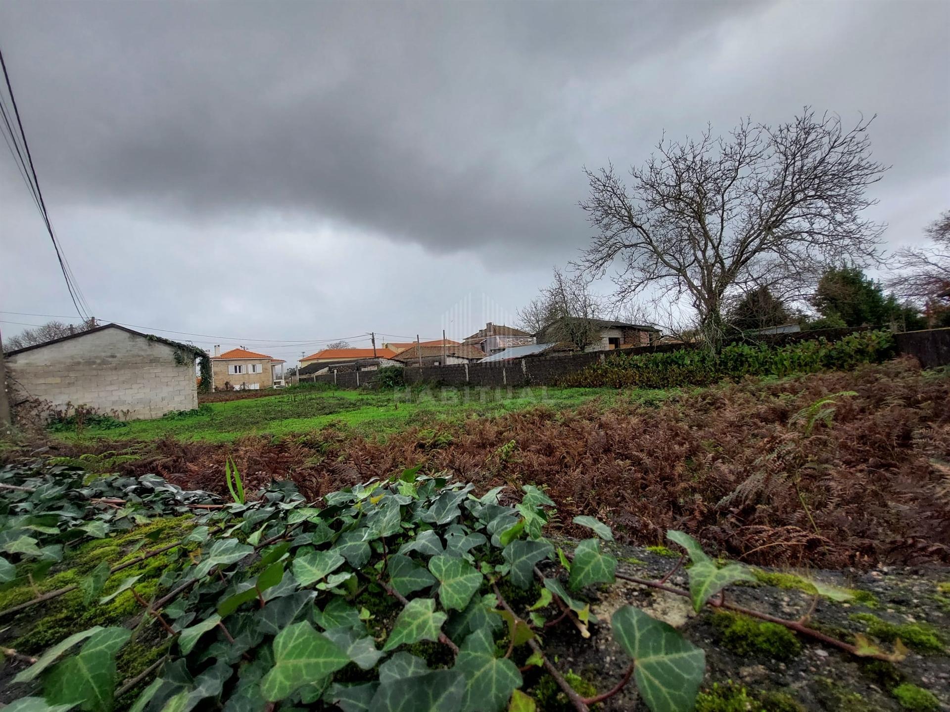 Terreno com viabilidade de construção com 490 m2 e Poço de água