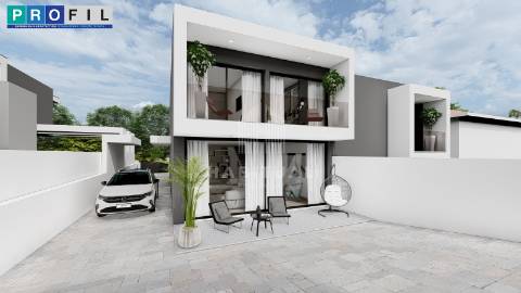 Terreno Urbano com Projeto em Darque - Santoinho