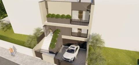 Terreno com projeto aprovado em Arcozelo - Barcelos