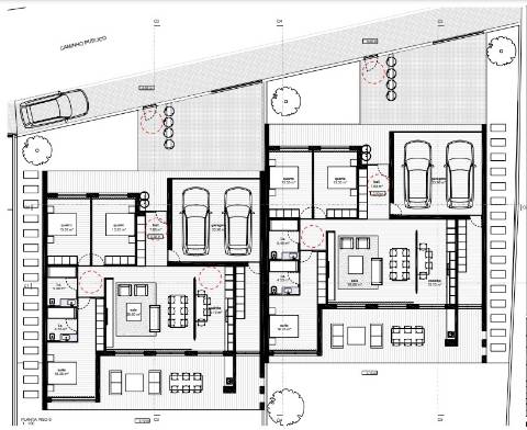 Terreno  com projeto aprovado para Moradias T3  em Mazarefes
