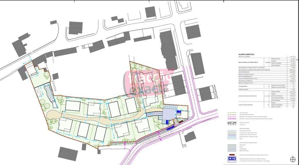 Terreno c/ Projeto Aprovado &#124; Habitação Multifamiliar &#124; Esmoriz &#124; Condomínio Fechado