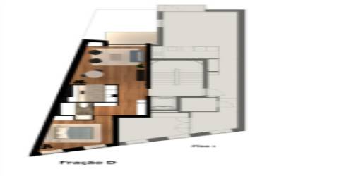 Apartamento T1, Novo, em Cedofeita