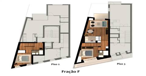 Apartamento T2 Duplex, em Cedofeita