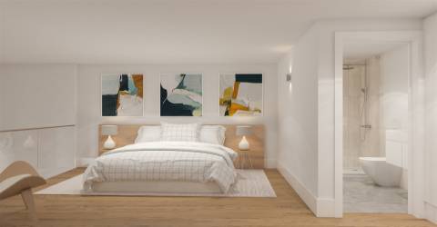 Apartamento T1 ao Jardim do Morro