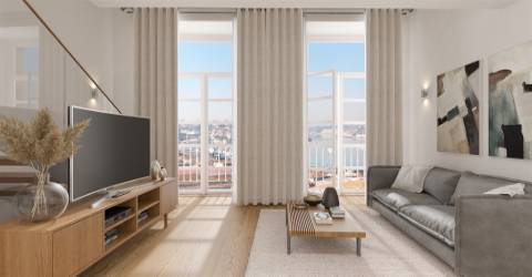 Apartamento T1 ao Jardim do Morro