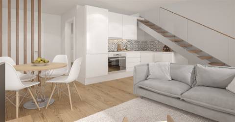 Apartamento Loft ao Jardim do Morro