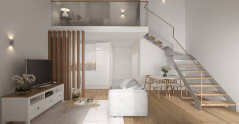 Apartamento Loft ao Jardim do Morro