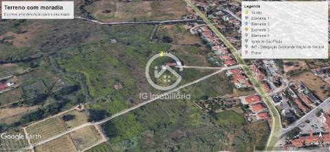 Setúbal- Quinta com moradia T7 para reabilitar e terreno com 10hc.