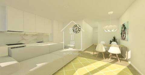 Apartamentos T1+1 e T2 em construção