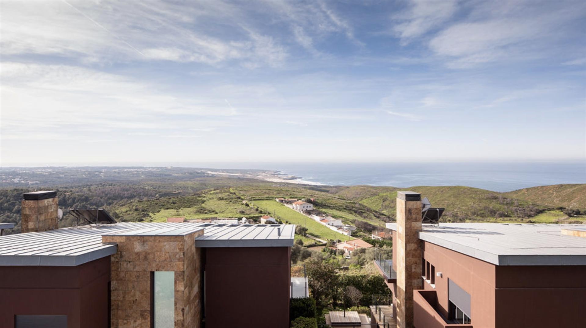 Villa de luxo com vistas deslumbrantes para a Praia do Guincho