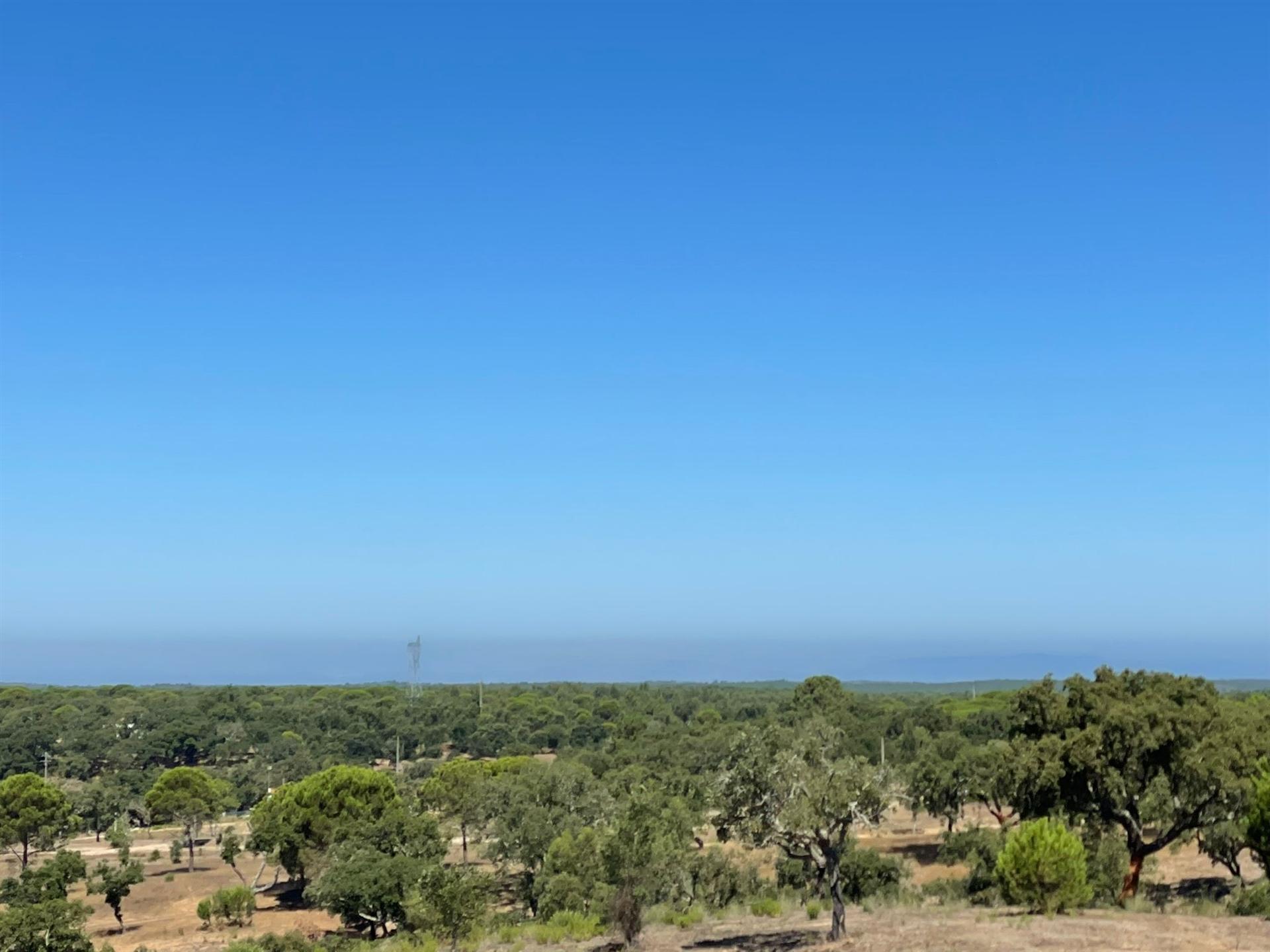 Terreno  com vista para o mar nas Sobreiras Altas