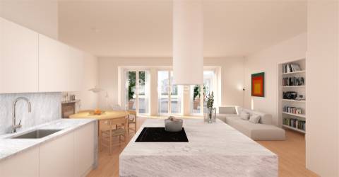 Apartamento T2 em Setúbal com garagem.