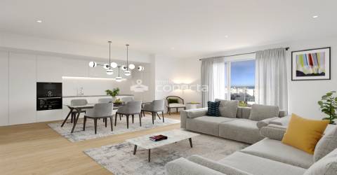 Apartamento T2 na Ericeira com elevador e garagem