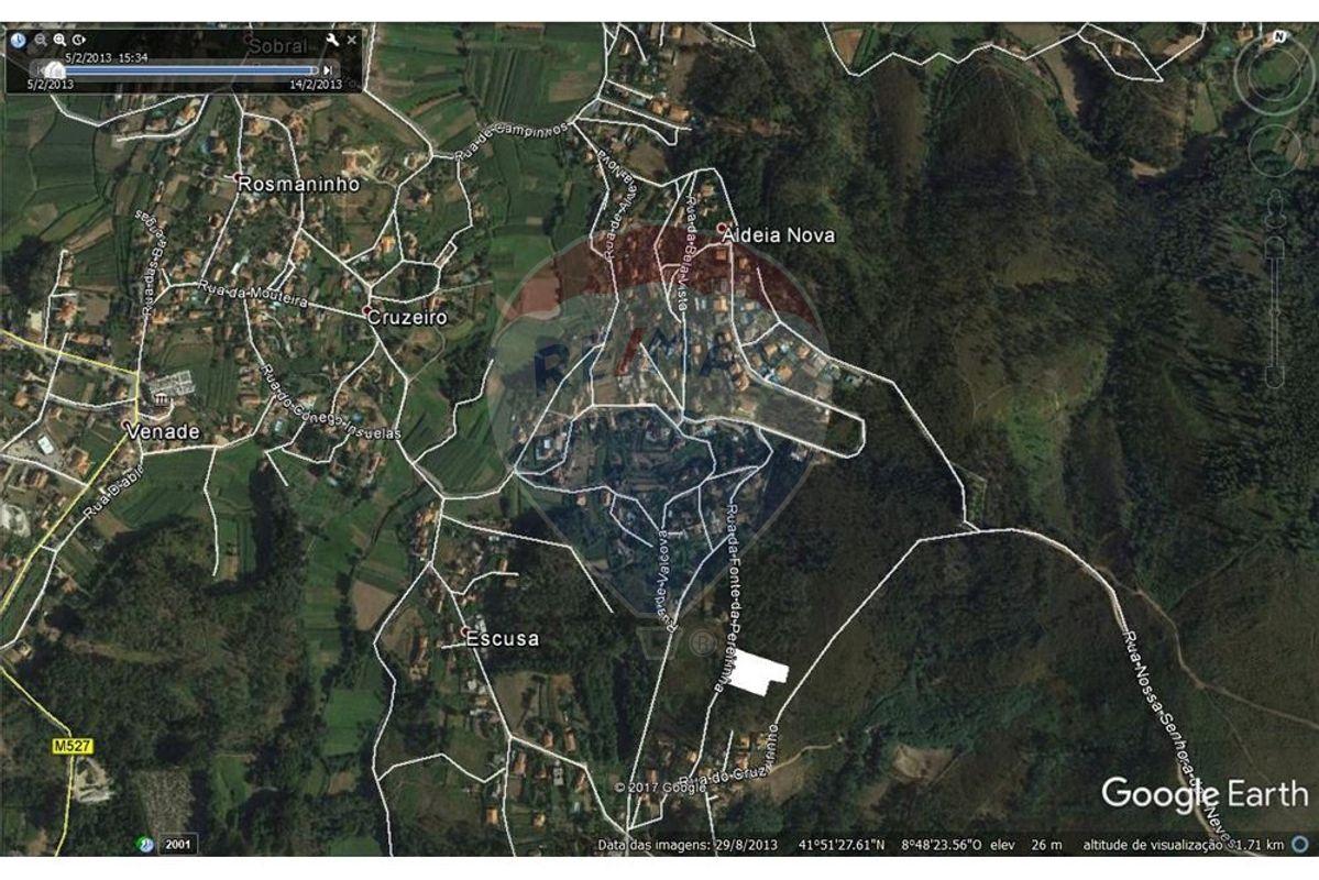 Terreno para construção em Venade