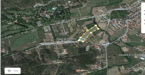 Terreno para construção a 200 m do Hotel Vidago Palace