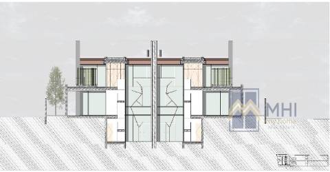 Terreno com projeto  aprovado para construção de duas moradias 2 linha mar