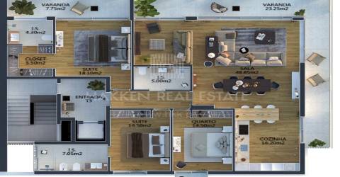 Apartamento T3 São João do Estoril