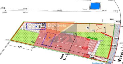 Terreno com projeto aprovado para 3 moradias