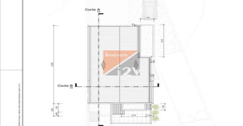 Terreno com projeto aprovado para 3 moradias