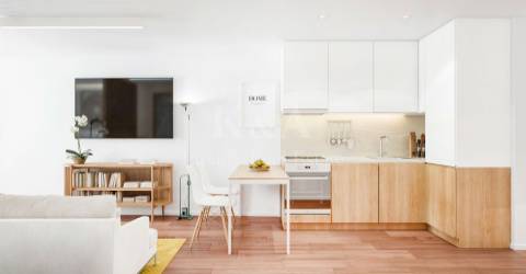 Apartamento T1+1 na Baixa do Porto