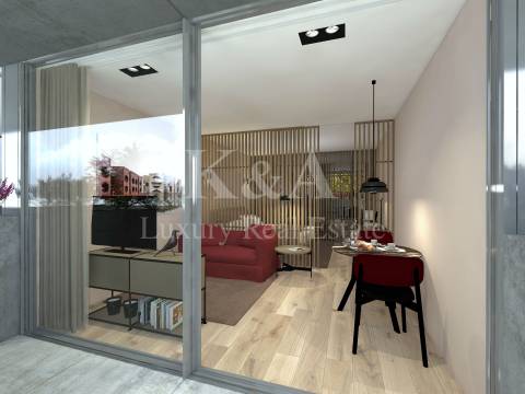 Apartamento em empreendimento novo, em Matosinhos