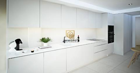 Apartamento T3 novo para venda no centro da Maia, Porto