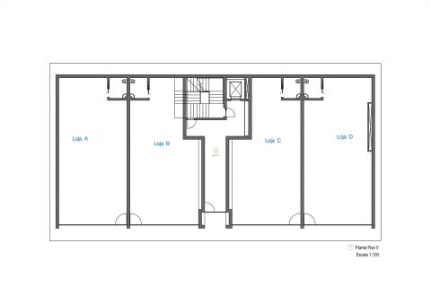 LOJA para serviços de hotelaria e outros em Edifício de altíssimo Luxo no centro de São Pedro