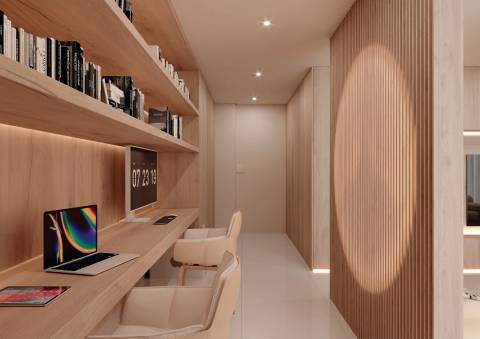 T4 Novo Condomínio Reservado, com varandas panorâmicas com vistas de rio e mar!