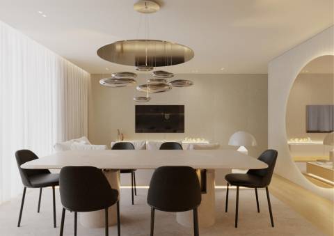 Apartamento T4 de Luxo, varanda panorâmica com vistas de Rio e Mar! Junto a Marginal do Rio Douro!