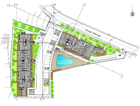 Terreno - Projecto Aprovado - Turismo Rural - Estombar - Lagoa