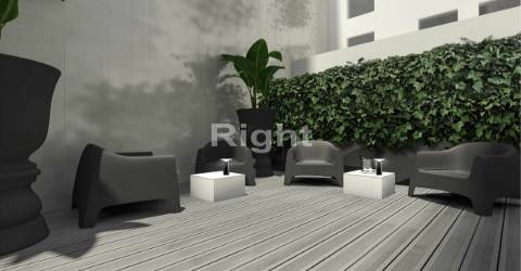 Apartamento T1 com varanda no emblemático edifico