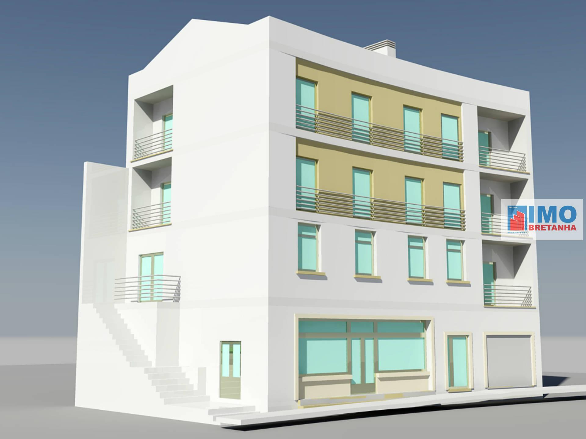 Edifício c/ projeto para 5 Apartamentos