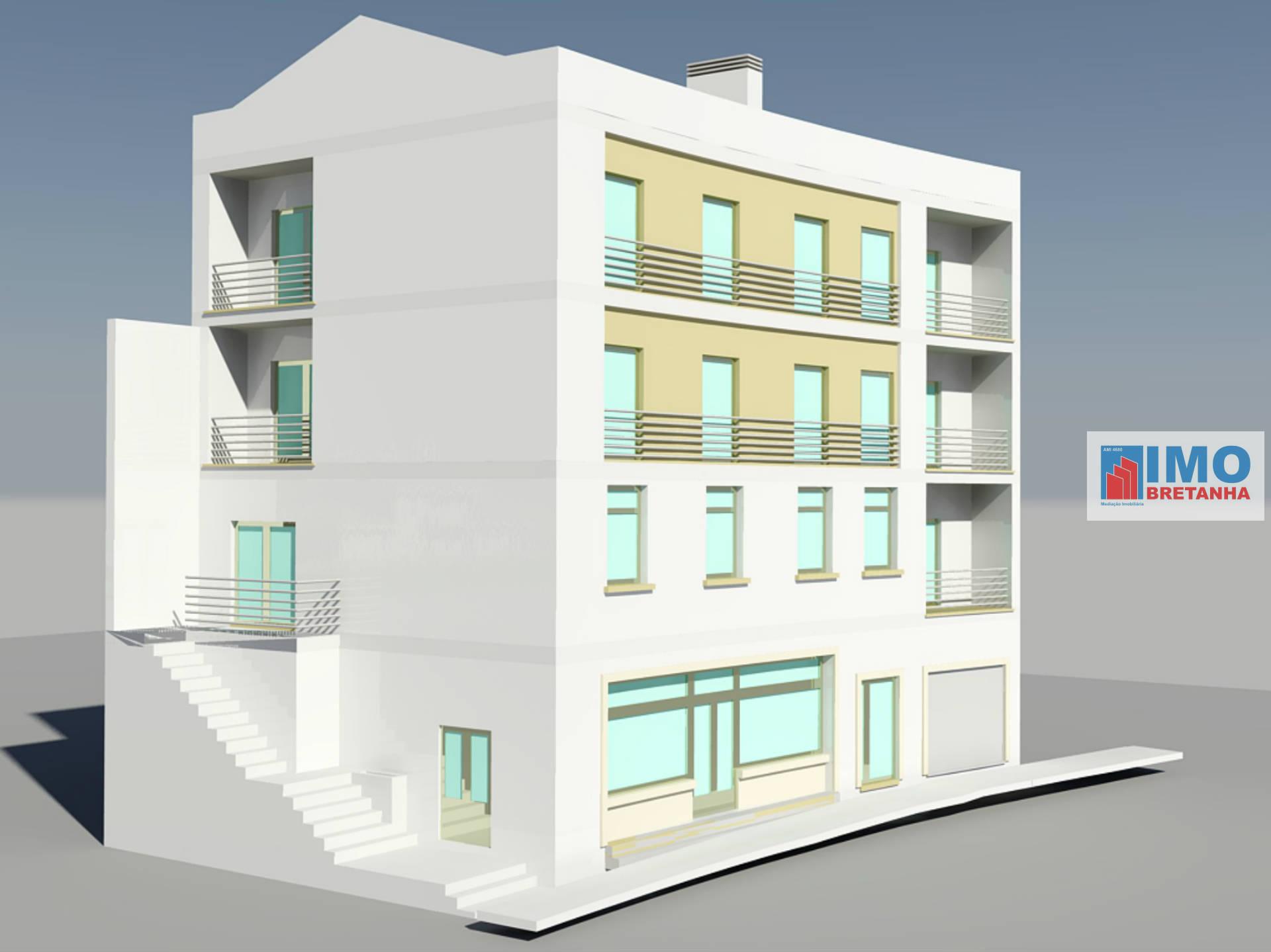 Edifício c/ projeto para 5 Apartamentos