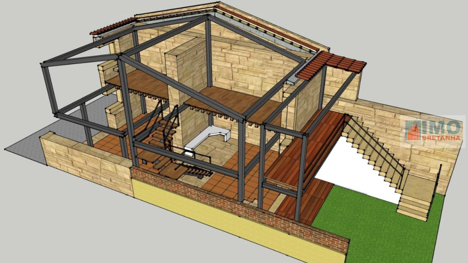 Moradia V3 p/  reconstrução na Lardosa