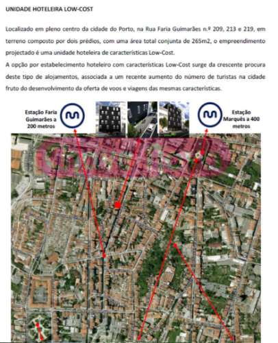 Terreno Para Construção  Venda em Cedofeita, Santo Ildefonso, Sé, Miragaia, São Nicolau e Vitória,Porto