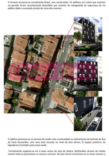 Terreno Para Construção  Venda em Cedofeita, Santo Ildefonso, Sé, Miragaia, São Nicolau e Vitória,Porto