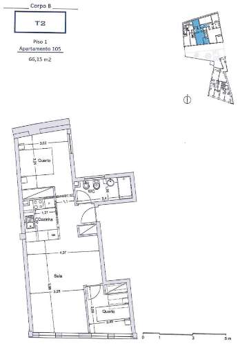 Apartamento T2 Venda em Cedofeita, Santo Ildefonso, Sé, Miragaia, São Nicolau e Vitória,Porto