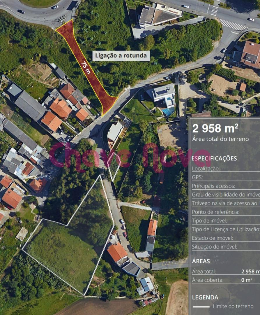 Terreno Para Construção  Venda em Arcozelo,Vila Nova de Gaia