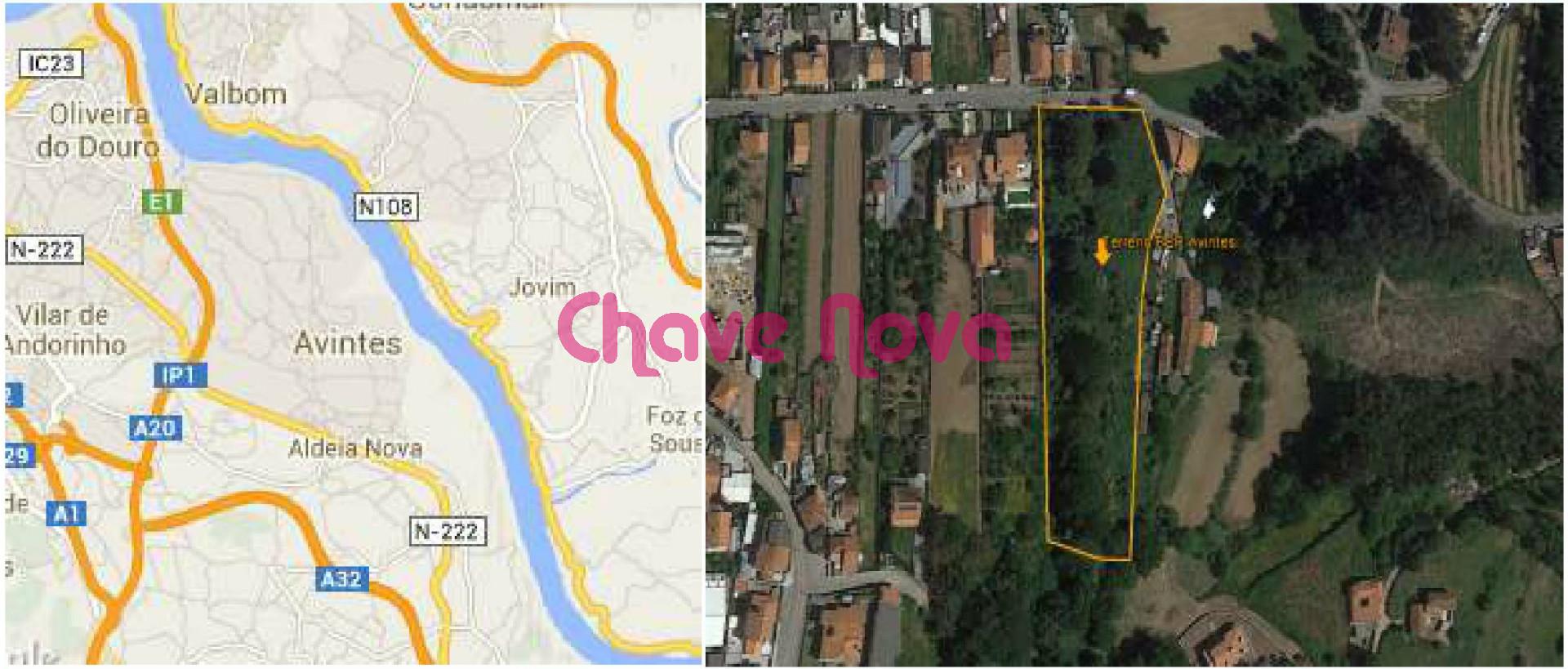 Lote de Terreno  Venda em Avintes,Vila Nova de Gaia